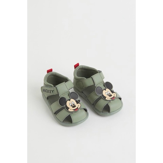 Sandal rọ hm mickey và minnie cho bé trai bé gái size chân từ 10-15cm