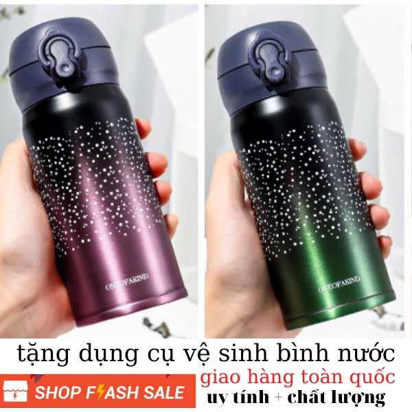 Bình giữ nhiệt NGÔI SAO bình giữ nhiệt inox 500ml LOẠI TỐT