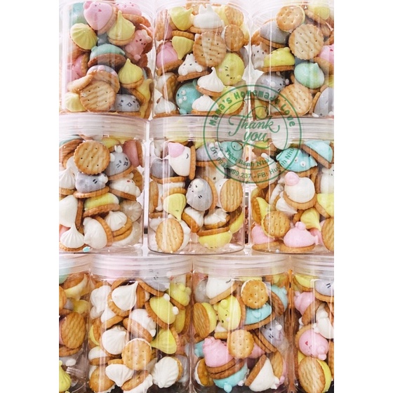 bánh meringue cookies