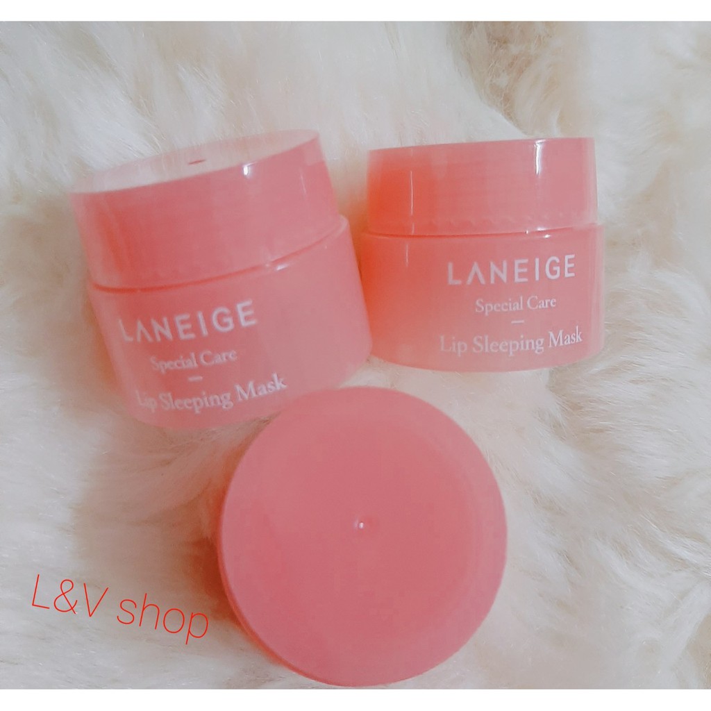 [L&V] Mặt Nạ Ủ Môi Laneige – Mặt nạ ủ môi Laneige Lip Sleeping Mask Berry 3g – Lấy Lại Đôi Môi Hồng Hào Mềm Mịn Tự Nhiên
