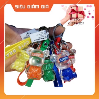 MÓC KHÓA GẤU NƯỚC CUTE CÓ DÂY