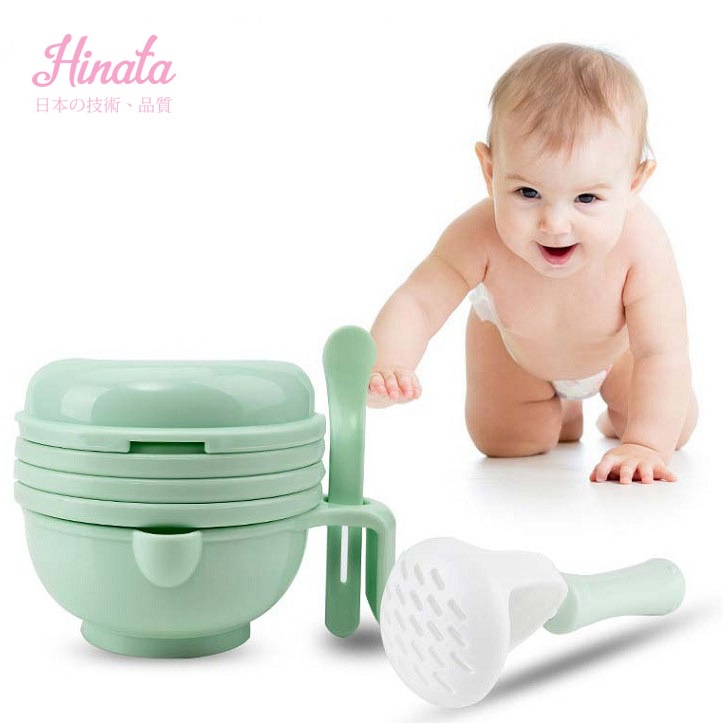 Bộ chế biến ăn dặm cho bé HINATA - 9 chi tiết CX02