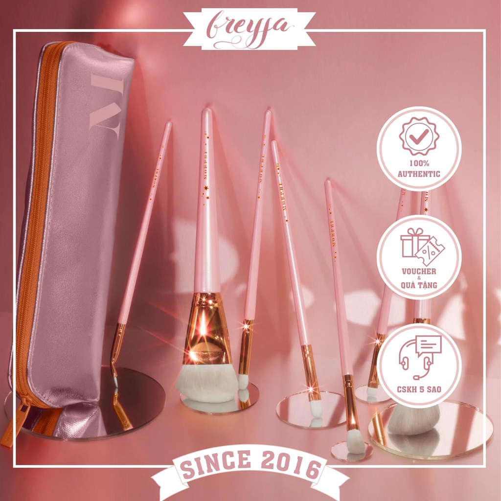Bộ cọ makeup cá nhân Morphe, Bộ 7 Cây Cọ Trang Điểm Morphe The Best of Blends 7, Piece Brush Set