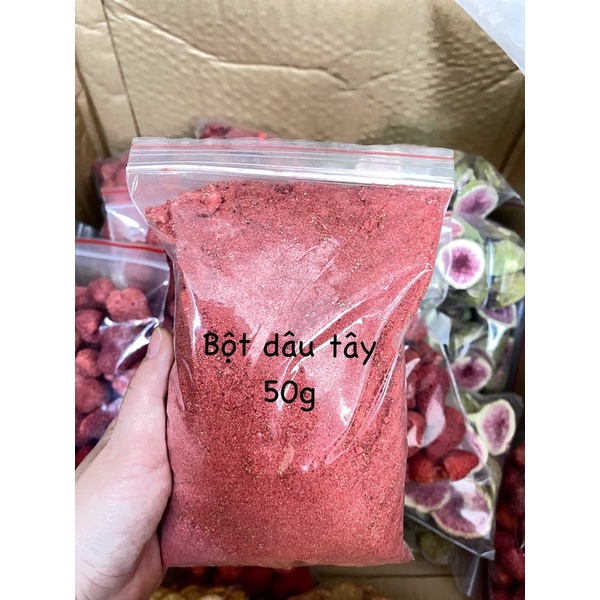 Bột dâu tây 50g / Vụn dâu tây