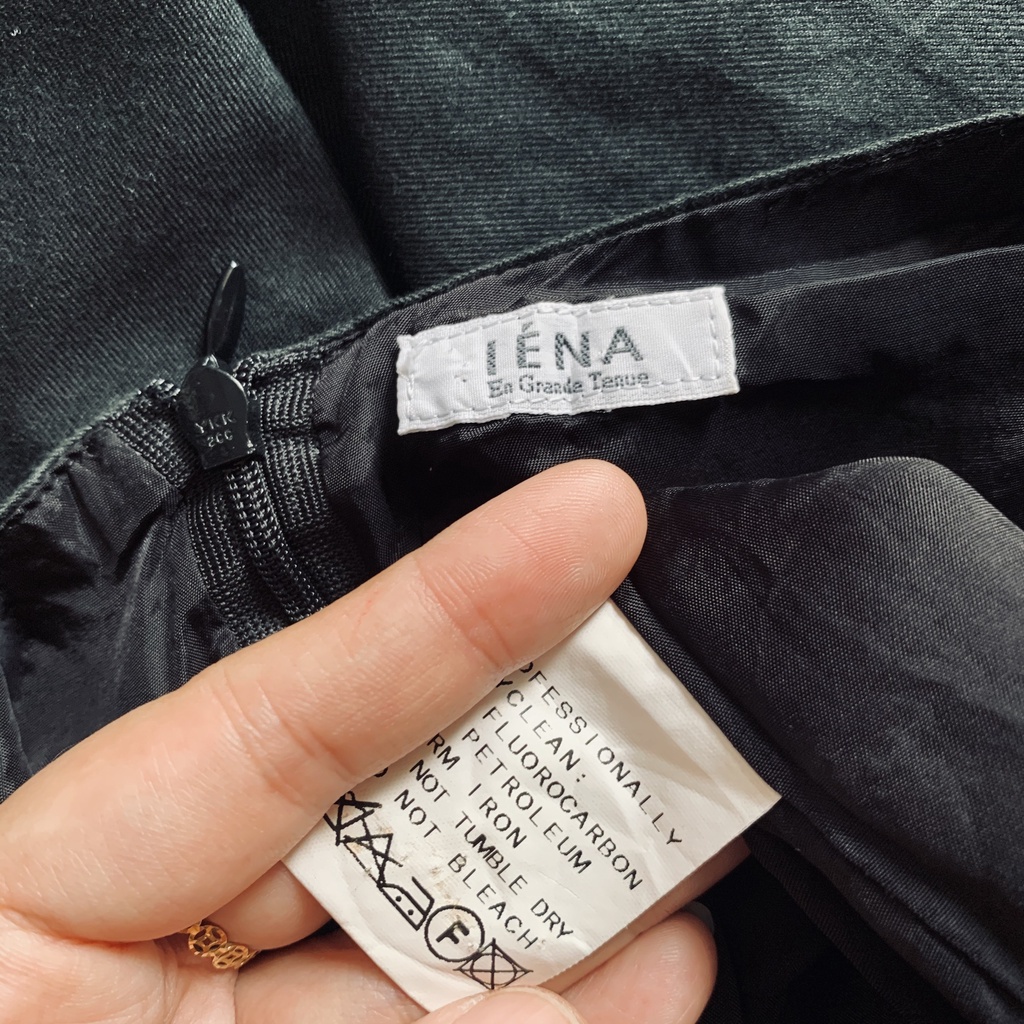 Chân váy kaki mềm mỏng hiệu IENA