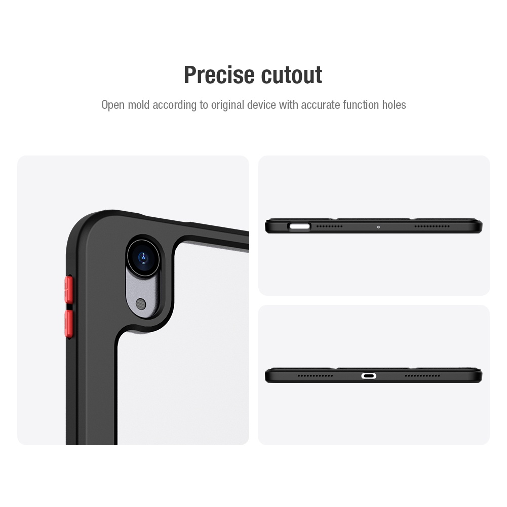 Ốp Máy Tính Bảng Da Nillkin Bevel Chống Sốc Cho iPad Air 5 2022 10.9 2020 Air 4 Pro 11 2021