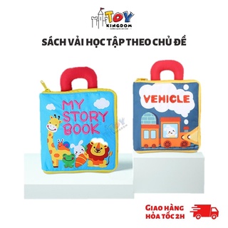 Đồ Chơi Vải Học Tập, Tương Tác Cùng Bé Theo Chủ Đề Ahihi - Cao Cấp Nhất 2022