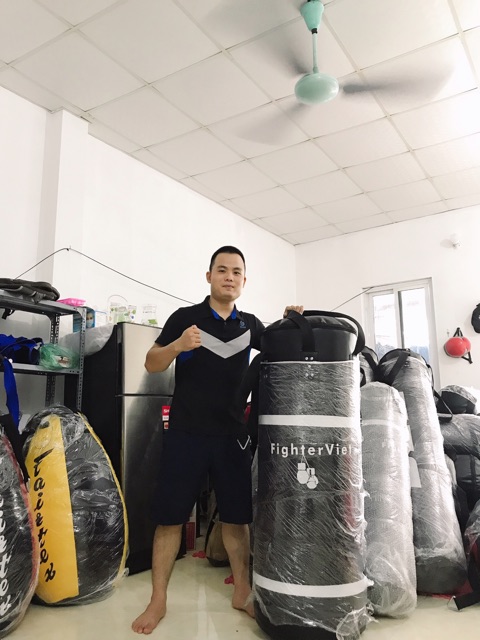 Bao Cát ProBoxing FighterViet 2022 -  Bao Đấm Bốc Chính Hãng Siêu Đầm (Đã Nhồi)