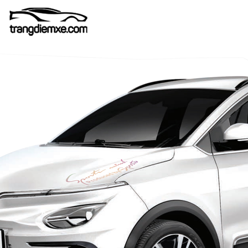 Decal Dán Xe Sport Thể Thao Tem Dán Xe Năng Động Cá Tính Trangdiemxe