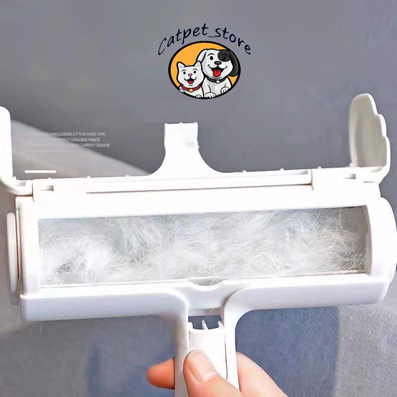 Cây lăn lông chó mèo,cây lăn lông tĩnh điện, cây lăn lông thú cưng nhựa cao cấp