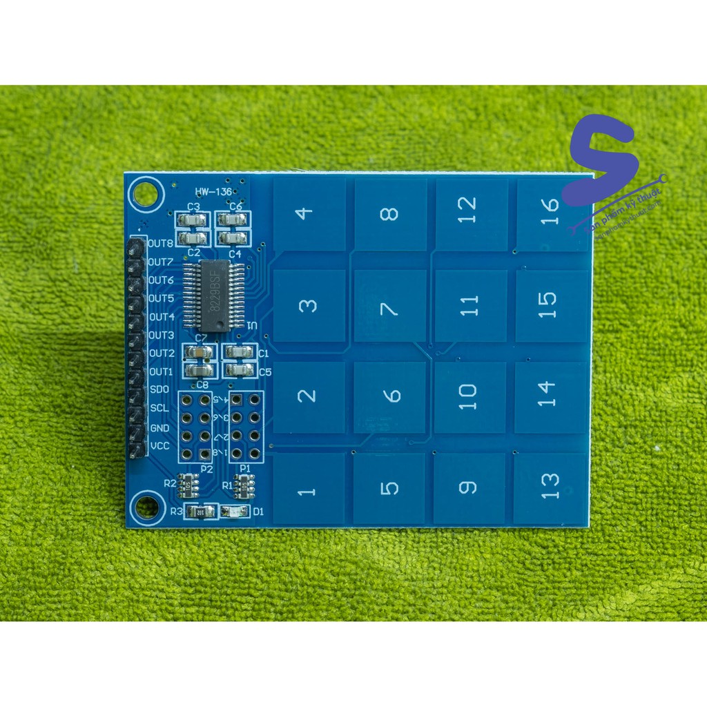 TTP229 Công tắc cảm ứng 16 kênh
