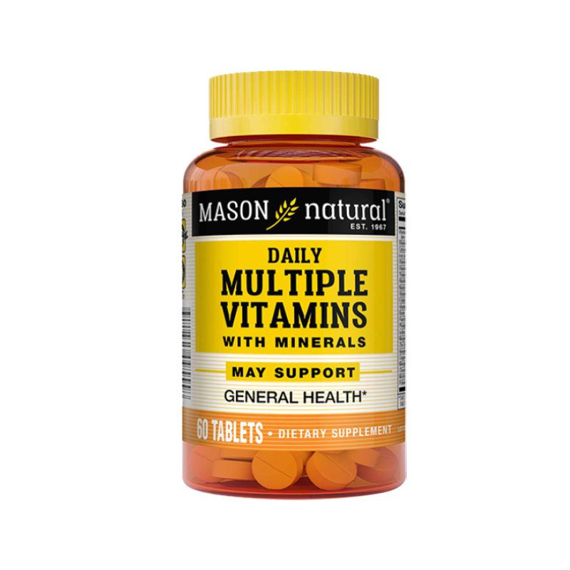 Viên uống bổ sung Vitamin khoáng chất tăng cường miễn dịch,sức khỏe mason natural Daily Multiple Vitamins