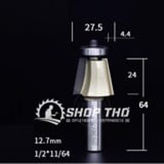 Mũi phay vát cạnh Arden 1409