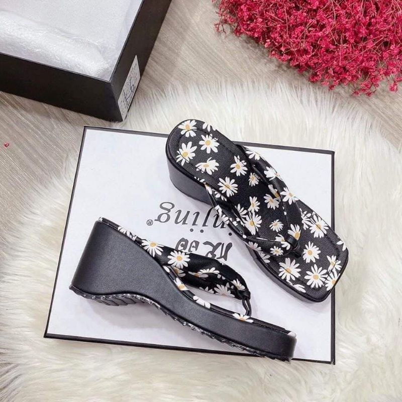 DÉP SUỒN CAO 8CM ĐẾ ĐÚP_MÃ XHKS002_FASHIONE SALE50%