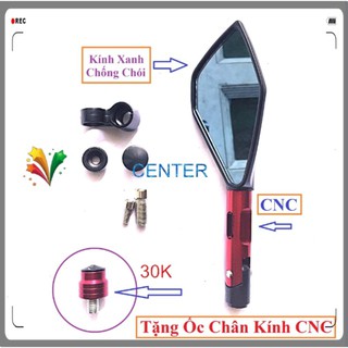 Gương 5 cạnh cao cấp CNC bên Trái