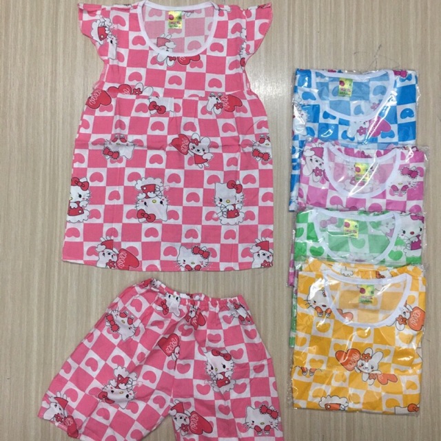Bộ tôn bé gái size 20-30kg