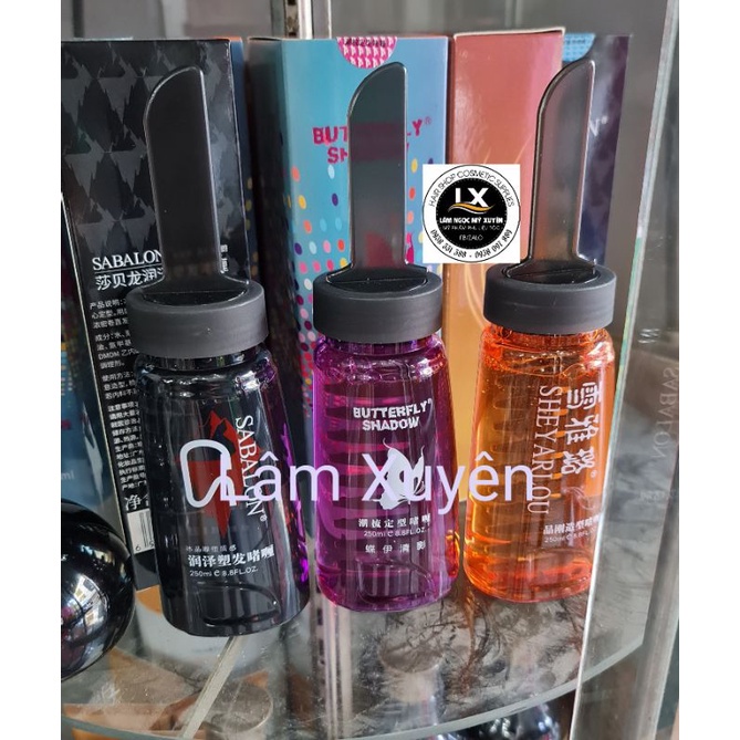 Gel vuốt tóc có lược chải tạo nếp cao cấp. 3 màu lựa chọn