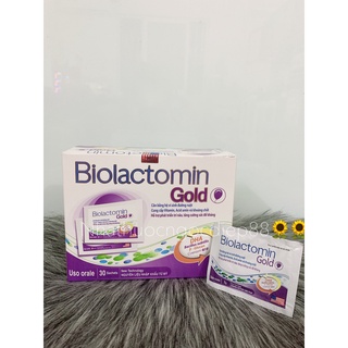 Cốm Biolactomin gold hỗ trợ tiêu hóa trẻ biếng ăn kém hấp thụ - Hộp 30 gói