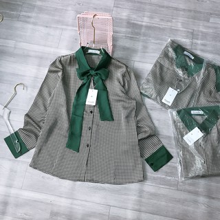 ÁO SƠ MI NỮ CỔ NƠ