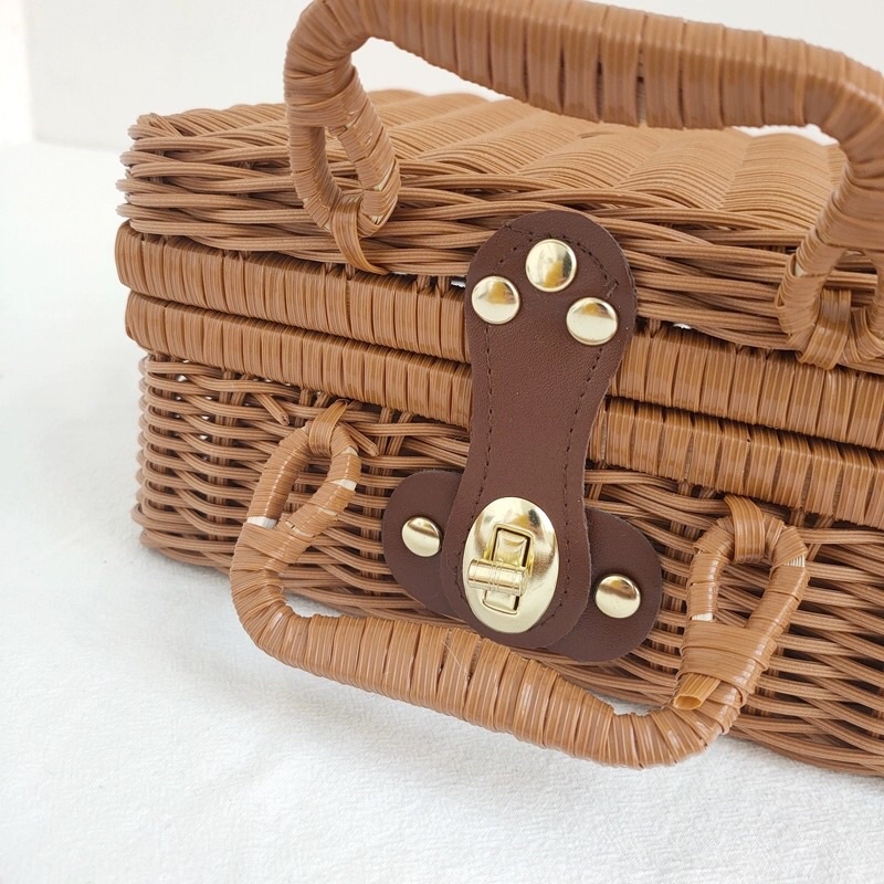 Vali Mây Túi Mây Vintage Xinh Xắn 4 size | BigBuy360 - bigbuy360.vn