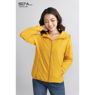 Áo Gió Nữ SEFA 2 Lớp Cản Gió Chống Nước Cao Cấp Chính Hãng Tặng Kèm Túi Đựng Siêu Gọn