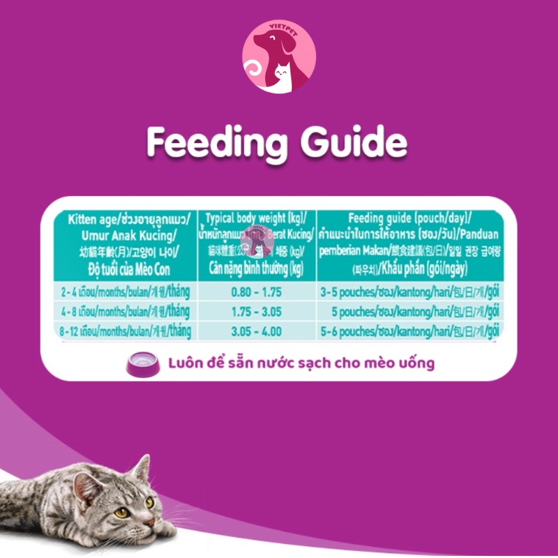 Pate Whiskas Tuna - Mix vị (80g) - Cho Mèo Lớn &amp; Mèo Nhỏ