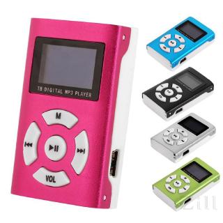 Máy Nghe Nhạc Mp3 Mini Màn Hình Lcd Hỗ Trợ Thẻ Nhớ Tf 218''