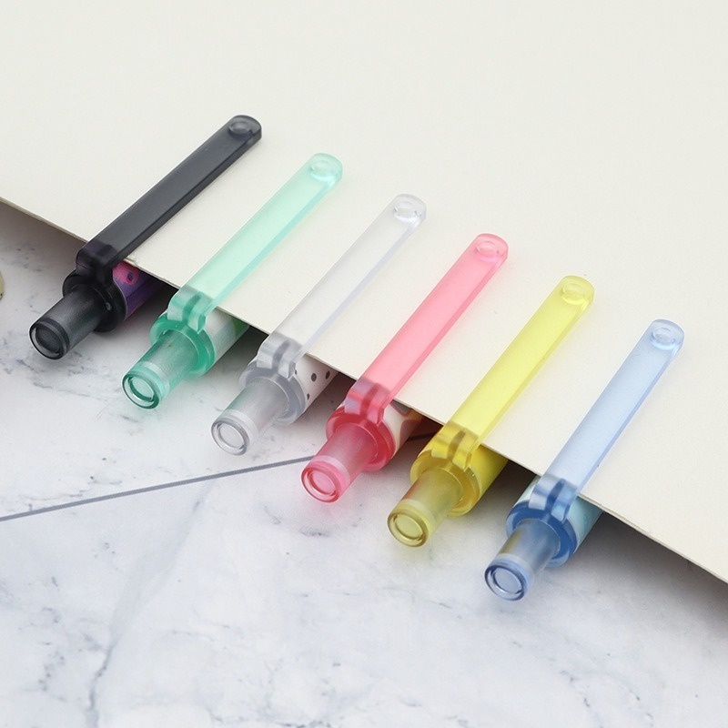 Bút Bi Mực Đen Hình Thỏ Mèo Hoạt Hình Dễ Thương Cỡ Lớn 0.5mm