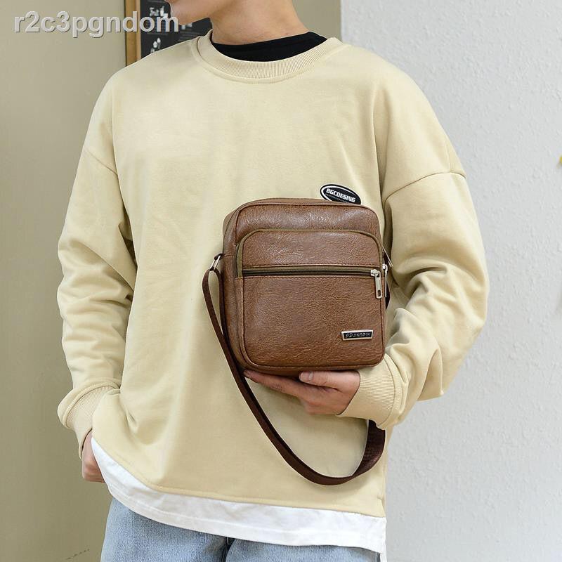 túi nam phong cách hàn quốc đeo vai dọc da PU nữ thể thao công sở giản dị xu hướng ba lô nhỏ | BigBuy360 - bigbuy360.vn