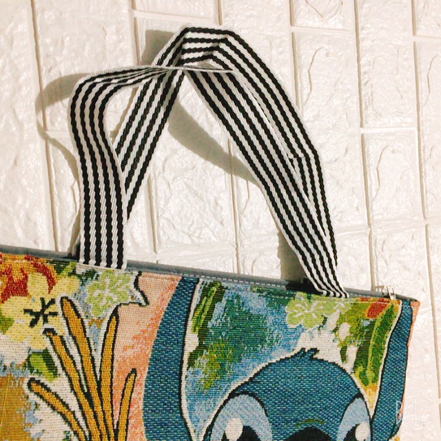 Túi thổ cẩm hoạt hình (SIÊU TO) 38*45cm .