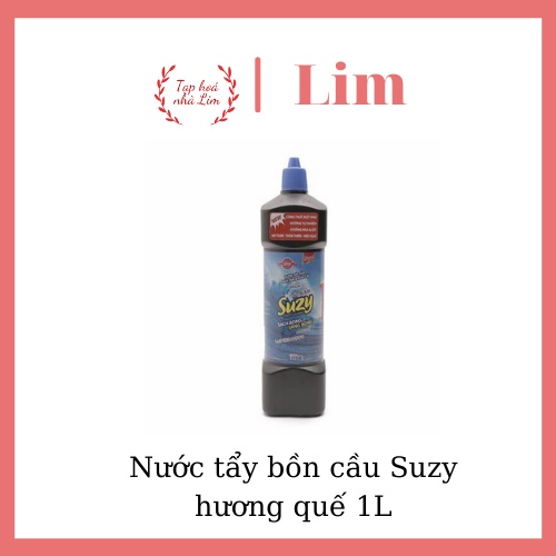 Nước tẩy rửa bồn cầu, nhà tắm Cao Cấp Suzy Nhật Bản 1L - thành phần Hữu Cơ, không mùi axit