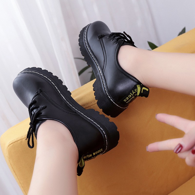 Giày bốt Oxford nữ phong cách cổ điển | BigBuy360 - bigbuy360.vn