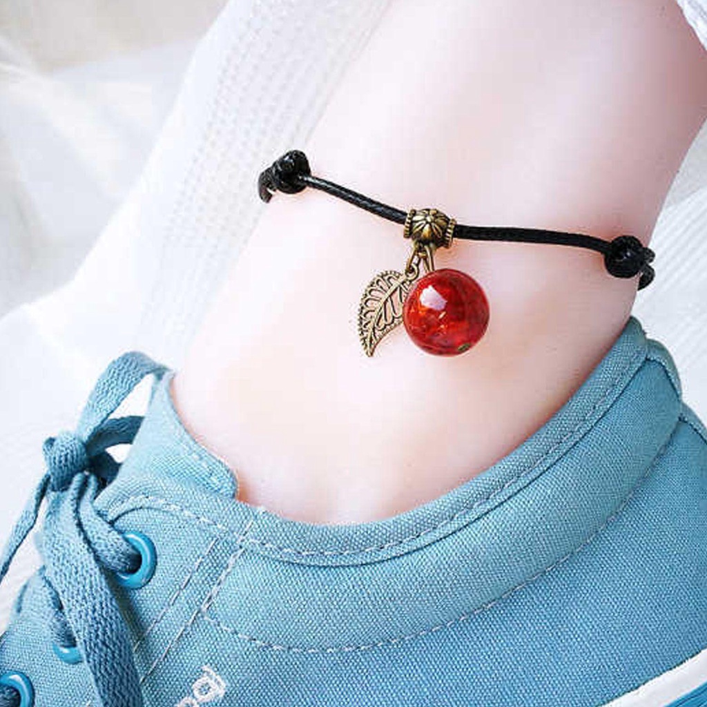 SUMU Lắc Chân Đính Hạt Đơn Giản Thời Trang Đi Biển Mùa Hè