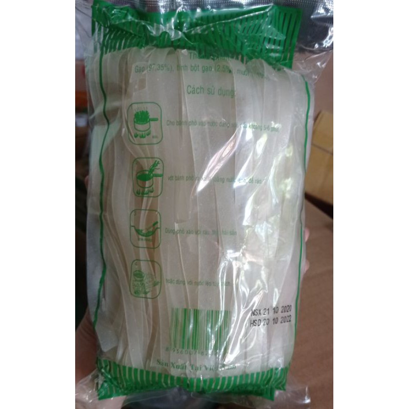 Bánh phở Mỹ Tho xuất khẩu 400 gr size xl