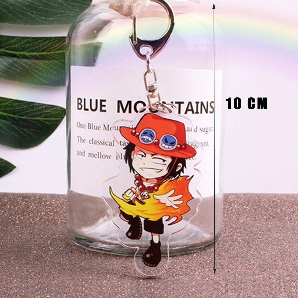Móc Khóa Hình Nhân Vật Sabo Sanji Chopper Luffy