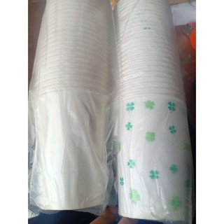 25 Cốc giấy kèm nắp 400ml