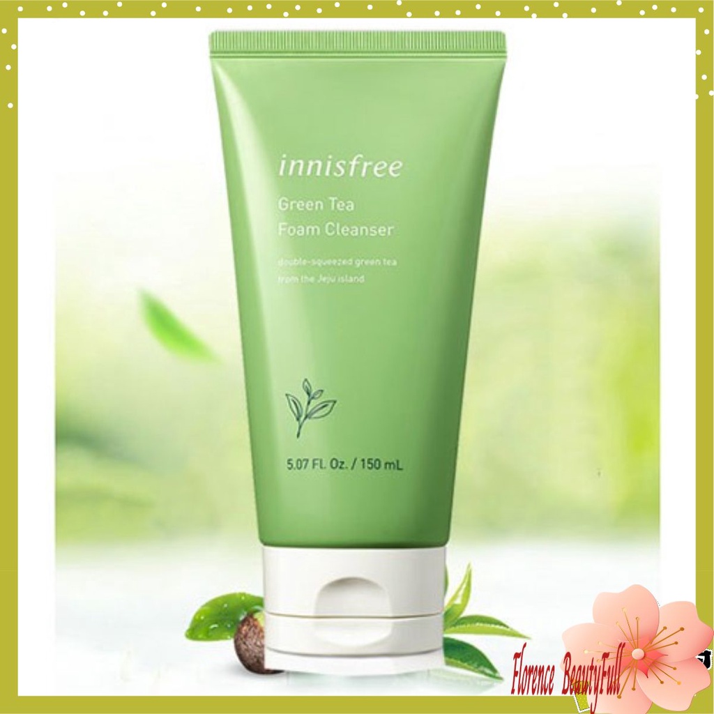 SỮA RỬA MẶT/ INNISFREE /Sữa rửa mặt trà xanh Innisfree Green Tea Cleansing mẫu mới