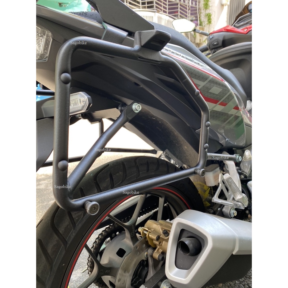 Thùng Hông Winner X ,thùng hông givi E22N và  baga hông SBL Winner X , hàng givi chính hãng, bảo hành 2 năm