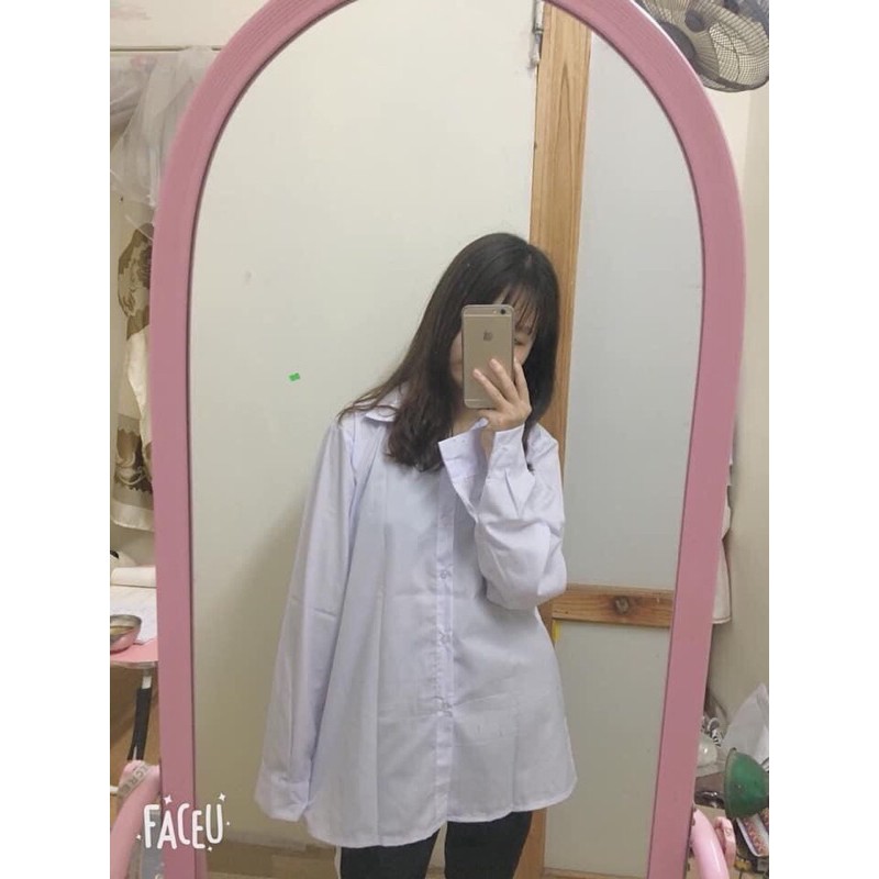 [Mã FATOP giảm 10K đơn 99k] Áo trắng không túi nữ chuẩn | BigBuy360 - bigbuy360.vn