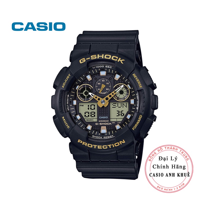 Đồng hồ Nam Casio G-Shock Nam GA-100GBX-1A9DR cỡ 51mm