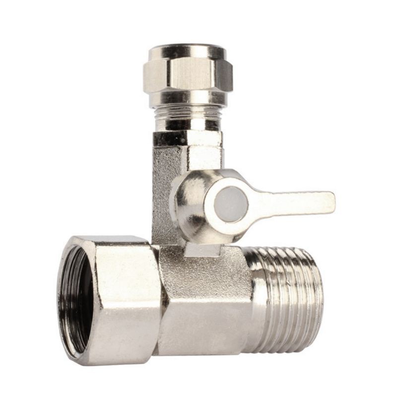 CONNEC Đầu Nối Van Nước Chữ T 1 / 2 '' Sang 1 / 4 ''