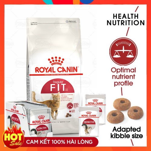 Royal Canin FIT 32 2kg_Thức ăn hạt cho mèo trưởng thành