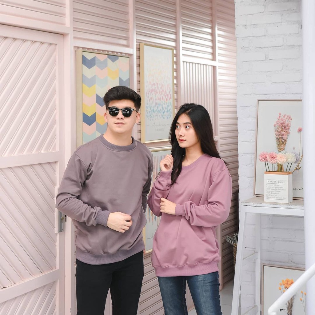 Áo Hoodie Màu Xám Cơ Bản Thời Trang Dành Cho Nam Và Nữ Distro 2021 | BigBuy360 - bigbuy360.vn