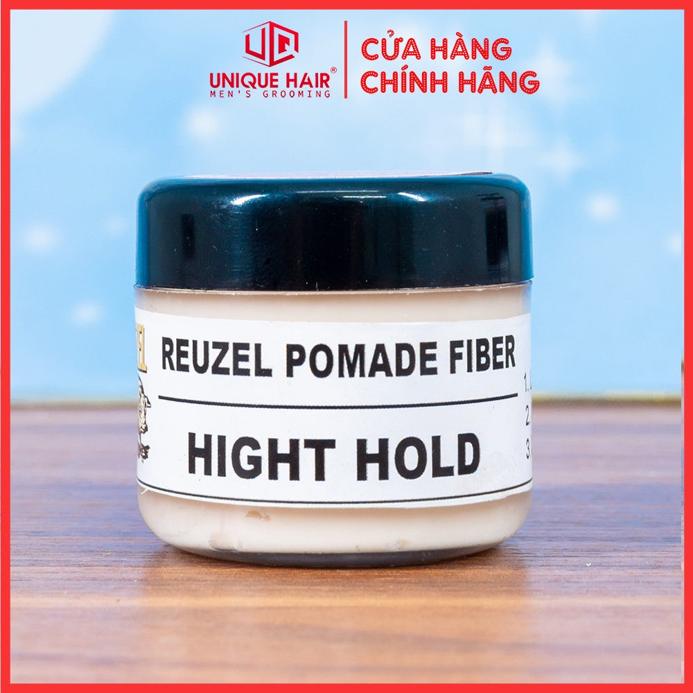30gr Chiết Dùng Thử : Sáp vuốt tóc Reuzel Fiber Pomade ! Travel Size 30gr - new 2022