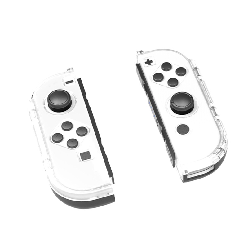Ốp Bảo Vệ Bằng PC Cứng Trong Suốt Cho Tay Cầm Chơi Game Switch Oled