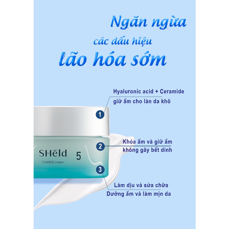 Momotani SHeld Charge Cream - Kem Dưỡng Momotani SHeld 40g