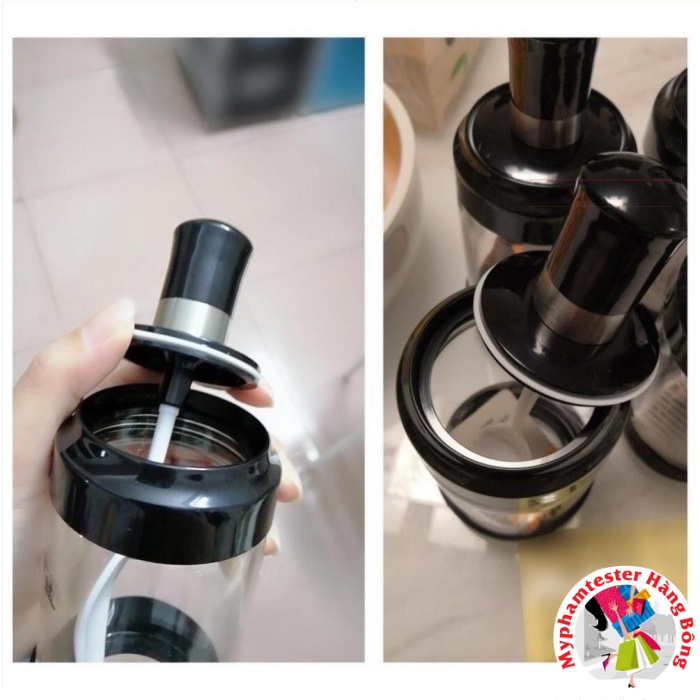 Lọ đựng gia vị, hũ đựng gia vị kèm thìa múc  - Hottrend.No1