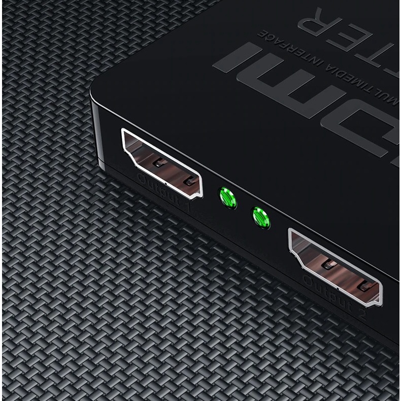 Bộ Chia HDMI 1 Ra 2 Chất Lượng 4K Video Switch HDMI Switcher Splitter 1X2