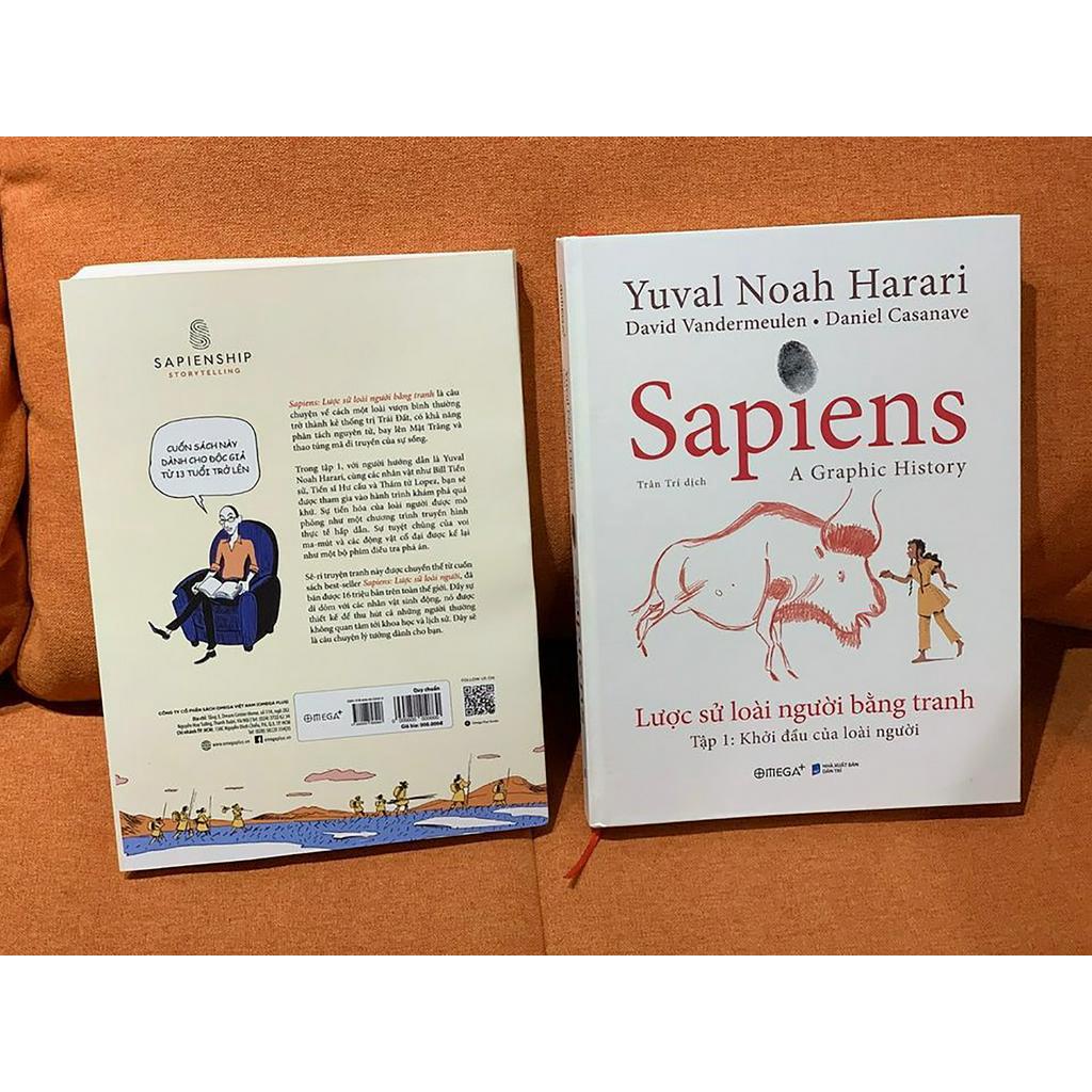 Sách Sapiens - Lược Sử Loài Người Bằng Tranh - Tập 1: Khởi Đầu Của Loài Người