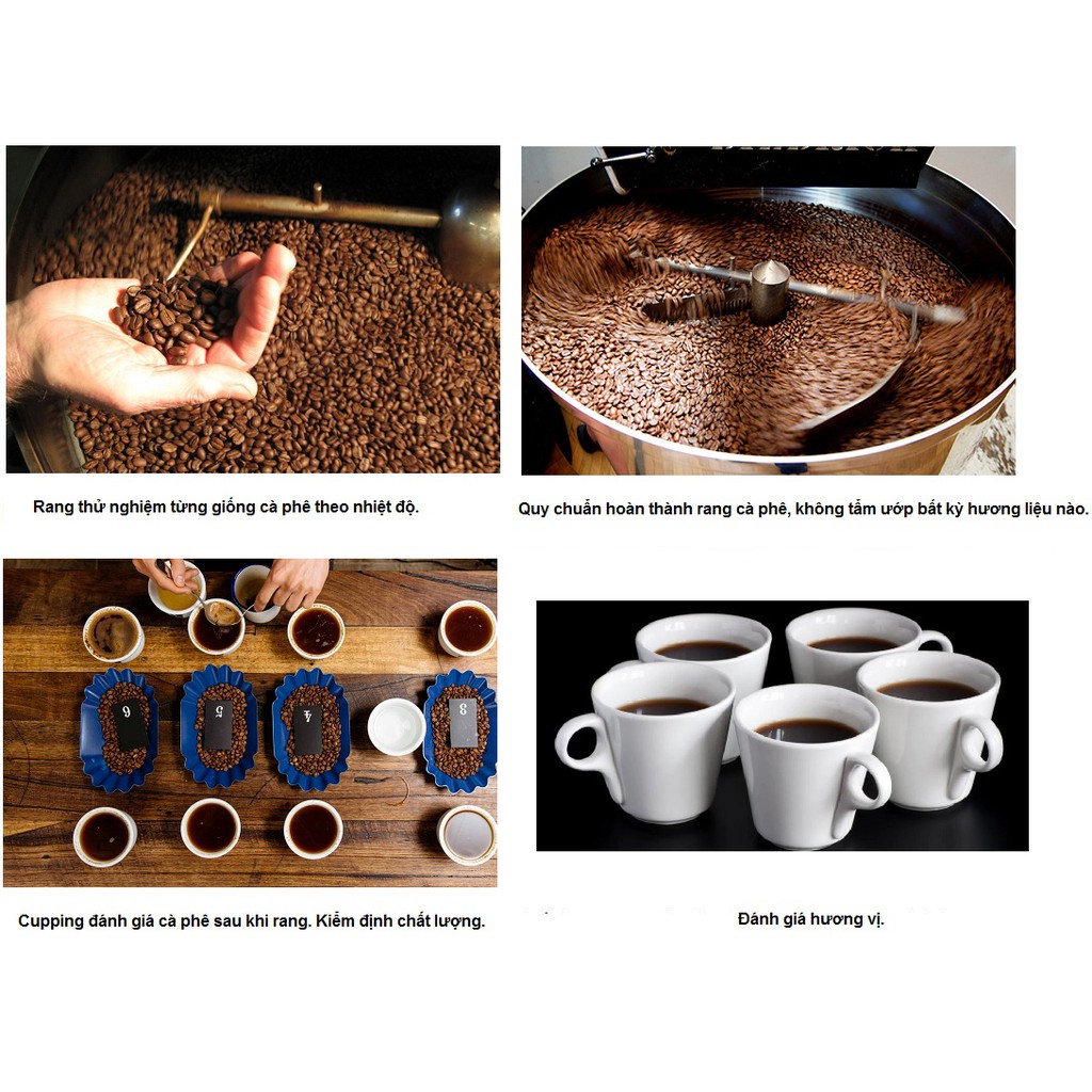 [MUA 1 TẶNG 1] Cà phê Arabica Cầu Đất hiệu K PHIÊU Đặc Biệt- Túi 500gr tặng 50gr Cacao thượng hạng.